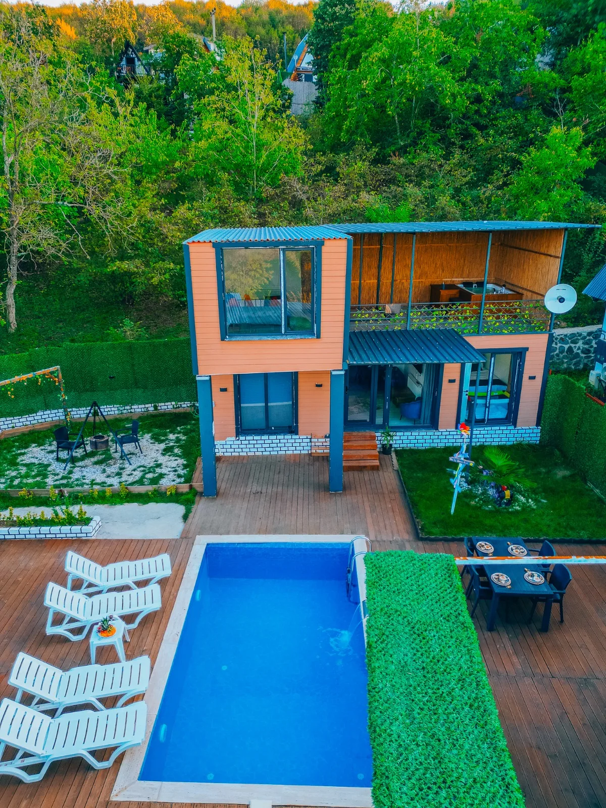 Sapanca ada 1 — jakuzi, özel havuz bungalov dış görünüm